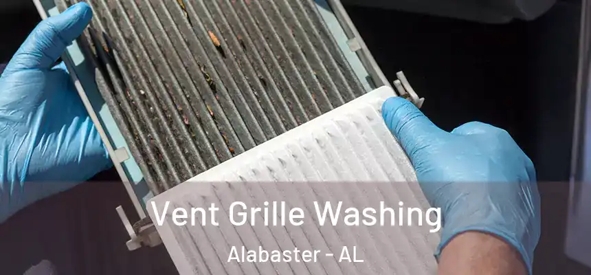 Vent Grille Washing Alabaster - AL